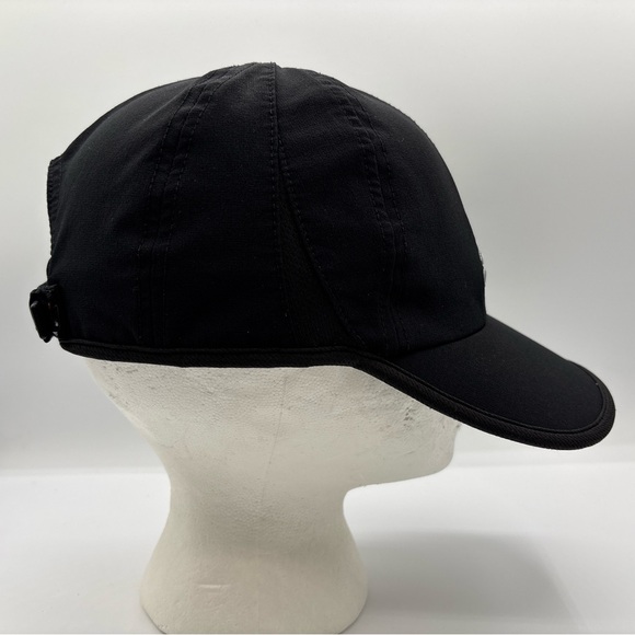 Adidas MEN’s Climalite Lightweight Black Gray Logo Adjustable Running Hat OSFM - Picture 10 of 14